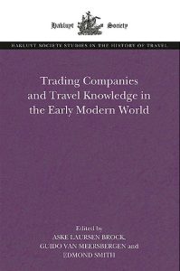 Book launch “Trading Companies and Travel Knowledge in the Early Modern World”