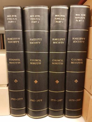 Hakluyt Society Council Minutes Hakluyt Society Council Minutes